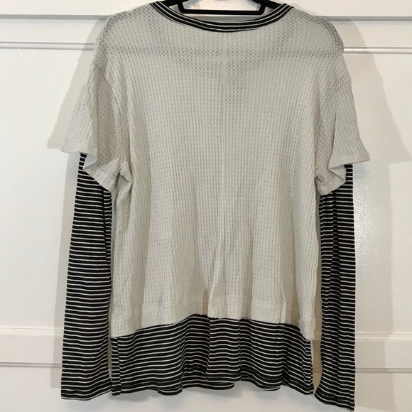 Striped Overlay Top - Picture 5 of 5